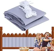 Balcony Screen, Balcony Privacy Screen Apartment, UV Protection Porch Patio Windscreen, Netting Mesh Fabric, Outdoor Fencing Net, Shade Cloth For Deck, Patio, Backyard, Outdoor Pool