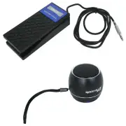 Quik Lok VP-26U Volume Pedal 4 EMU/Kurzweil/Korg/Roland/Yamaha Keyboards+Speaker