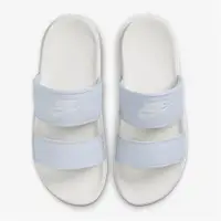 在飛比找ETMall東森購物網優惠-Nike 拖鞋 女鞋 海綿 白藍【運動世界】DC0496-0