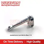 VITAVON CNC Alu7075 Standard Servo Horn+Link For MAXX 1:10 Silver