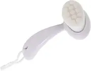 BELLIFFY Deep Cleansing Face Brush Long Handle Soft Facial Scrub Brush for Blackhead Removal Exfoliation