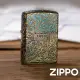 【Zippo】精雕環繞唐草-加厚版-防風打火機(美國防風打火機)