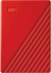 WD 2TB My Passport Portable External 2.5" Hard Drive Storage HDD USB 3.0 Red