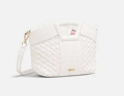 MIMCO Palm Springs Mini Basket Bag White RRP $499.95