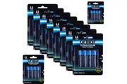 12x 4-Pack LR6 AA Platinum Alkaline Batteries Long Lasting Power Home Office Bulk