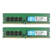 Crucial 32GB KIT 2X16GB DDR4 3200MHz PC4-25600 288-Pin Desktop UDIMM Memory Ram