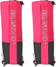 [uxcell] Leg Gaiters, Nylon Waterproof Shoe Covers Hiking Gaiters Snow Boot Gaiter, Rose Red, S