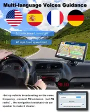 N700 GPS Navigation for Car Truck RV, GPS Navigator with 7 Inch, 2024 Maps (Free