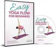 Critical Bench Easy Yoga Flow for Beginners DVD Abs Core Flexibility, Mobility and Balance Workout Routine at Home