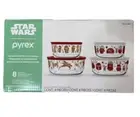 Pyrex Star Wars Christmas 8Pc Storage Set Bowl Vader Limited Edition HolidayNEW