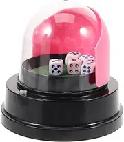Kisangel Electric Dice Shaker Cup Mini Dice Cup for Party Games Convenient and for Ktv and Board Games Random Color