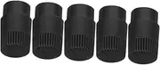 JOINPAYA 5pcs Knob Cap Volume Controller Knob Guitar Accessories Guitar Switch Cap Plastic Black