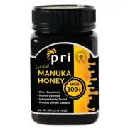 P.R.I New Zealand Raw Manuka Honey, MGO 300+ Net Wt: 500 g (1 lb 1.6 oz)