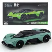 TSC 1:64 Aston Martin Color Metallic Sea Blue /Diecast Car /Diorama