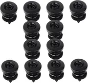 UPKOCH Versatile Guitar Accessories 12 Pack of Bass Strap Lock Buttons for Electric Bass Guitars Easy Install