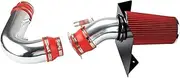 MARSFLUX 4" Cold Air Intake System Kits + Filter Aluminum Compatible with 1997-2003 F150/Expedition 4.6L/5.4L V8, 1997-1999 F250 5.4L V8, 1998-1999 Navigator 5.4L V8 (Red)