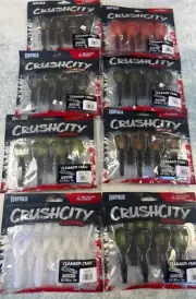 Rapala CrushCity Cleanup Craw CHOOSE COLOR