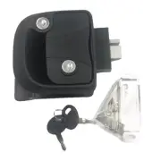 Universal RV Paddle Entry Door Lock for Handle Knob Inside Outside Double