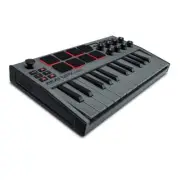 Akai Professional MPK Mini MK3 25-Key MIDI Controller (Grey)