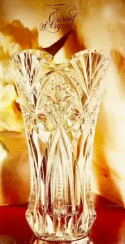 Cristal d'Arques Vase Vincennes Pattern (New)