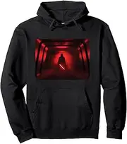 [STAR WARS] Darth Vader Red Lightsaber Shadow Pullover Hoodie