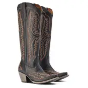 Ariat® Ladies Casanova Brooklyn Black Tall Western Boots 10042447