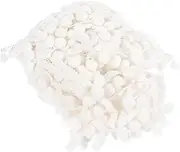EXAOMBLE 10Pcs Pom Pom Fringe Trims Decorative Sewing Accessories for Clothing DIY Crafts Home Decor Weddings Present Packaging and More