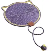 2PCS Cotton Rope Cat Scratcher Board Cat Scratching Post Mat Bed Mat Claw2269