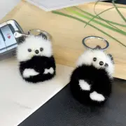 Panda Keychain Bag Pendant Creative Cute Red Panda Mobile Phone Bag Accessories