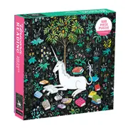 500pc Mudpuppy Kids/Children Jigsaw Puzzle Toy 51x51cm Unicorn Reading 8+