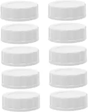 CATIEBYE Storage Caps 10pcs Wide Mouth Canning Jar Lids Replacement Bottle Caps for Milk Jugs Jar Lids