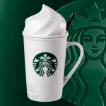 STARBUCKS 台灣星巴克 2014 經典鮮奶油咖啡杯組 白女神LOGO 奶霜 星冰樂 霜淇淋 馬克杯 8OZ