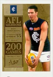 2012 Select AFL Champions Milestone Foil Card MG20 Adam McPhee (Fremantle)