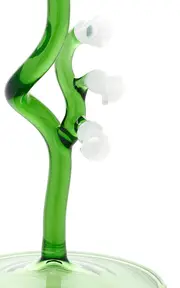[Moda Domus] Lily of the Valley Fluted Cocktail Glass