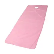 Massage Table Sheet With Hole Pink Beauty Salon SPA Warm Thick Short Plush B DP3