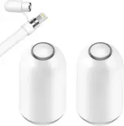 Magnetic Replacement Cap for Apple Pencil 1St Generation (2 Pack) - with Silicon