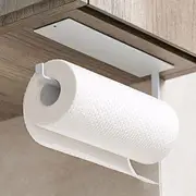 Metal Adhesive Wall Hook For Paper Towel White - One Size