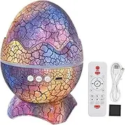 Dinosaur Egg Star Projector Magical Night Light Bluetooth Speaker Remote Control for Bedroom KTV Party