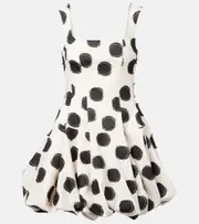 [Simkhai] Simkhai Juni polka-dot minidress UK 16 white