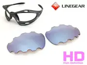 LINEGEAR Non-Polarized Vented Lens Oakley Racing Jacket Generation 2[RJ2V-HD-JB]