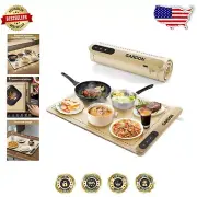 Graphene Heating Food Warming Mat: 167°F in 3 Secs - Perfect for Gatherings