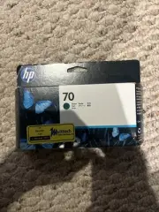 Genuine HP 70 Green Ink Cartridge 130ml Expired NIB - C9457A
