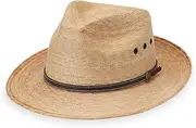 [Wallaroo Hat Company] Men’s Cortez Trilby Fedora – Medium Brim, Natural Fiber, Artisanal Handcrafted – Contemporary Sun Hat