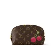 Louis Vuitton x Takashi Murakami (LV x TM) Cherry / Cerise Cosmetic Pouch PM