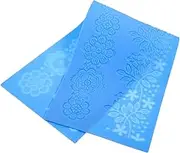 MAGICLULU Cake Lace Mold Fondant Decorating Mat for Cake Design Lightweight Easy to Store for DIY Baking