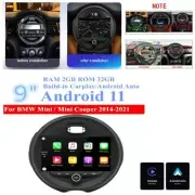 2GB＋32GB For BMW Mini/Mini Cooper 14-21 Stereo Radio GPS Nav WIFI9'' Android 11