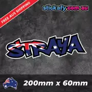 Straya Sticker Funny Laptop Car Window Bumper 4x4 Decal JDM Aussie Australia