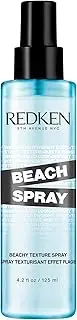 REDKEN Beach Spray, Sea Salt-Free Styling Spray for Defined Beachy Waves, Matte Finish and Medium Hold, 125ml