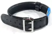 Bianchi AccuMold Elite 7960 HIGH GLOSS Sam Browne Duty Belt SIZE 26" SILVER