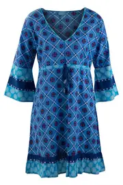 Tyra Spring Fleur Cotton Dress--FIR-SP15-21F